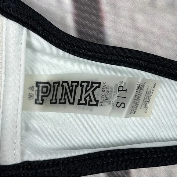 PINK VICTORIA'S SECRET strapless swim bikini top bra, size S - Picture 2 of 8